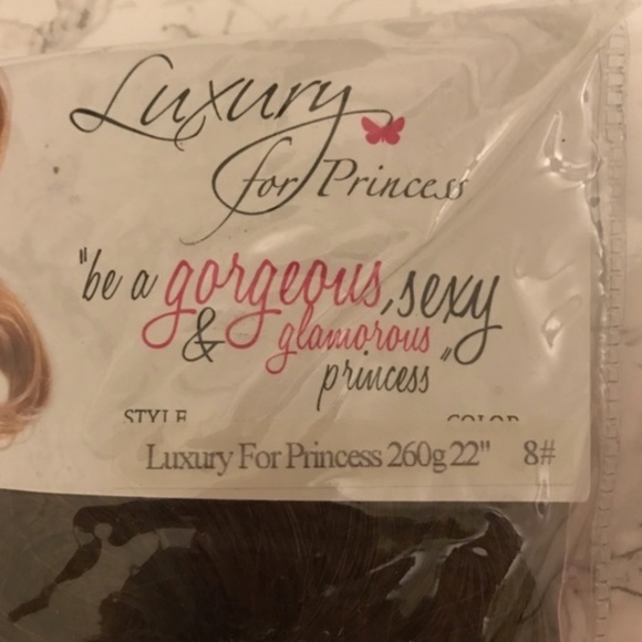 Luxury For Princess Hair Extensions Brown Ombre - Picture 2 of 3